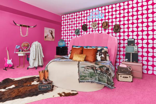 Bedroom, Barbie Malibu Dreamhouse