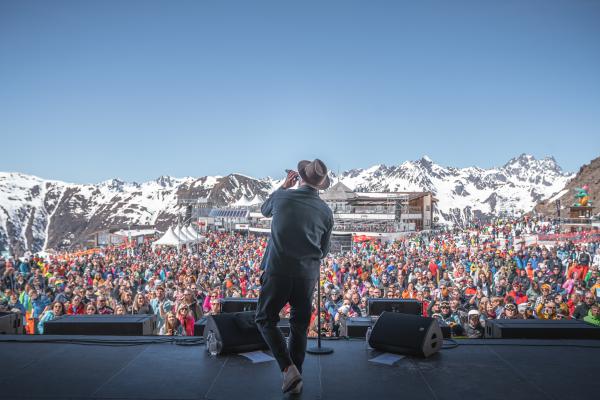 Top of the mountain East concert, Ischgl