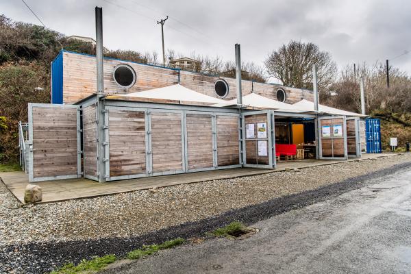 The Ty Cwch Boathouse in Wales