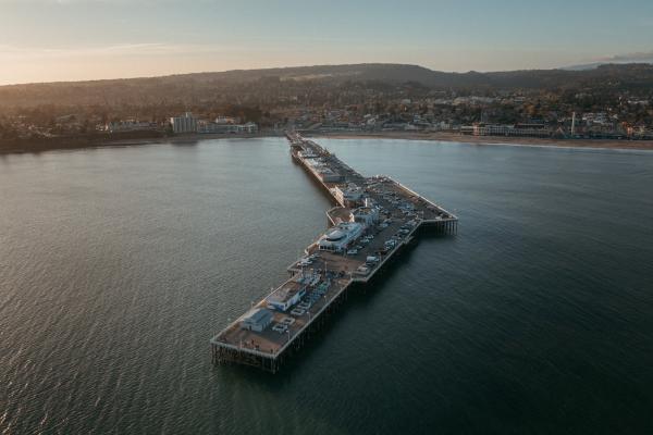 The Santa Cruz Wharf