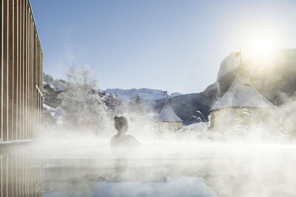 The pool at ADLER Spa Resort DOLOMITI