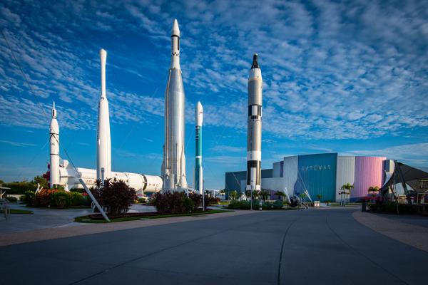 Rockets at the Kennedy Space Center