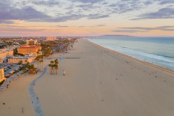 Santa Monica beach