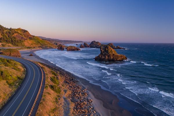 Oregon coastline