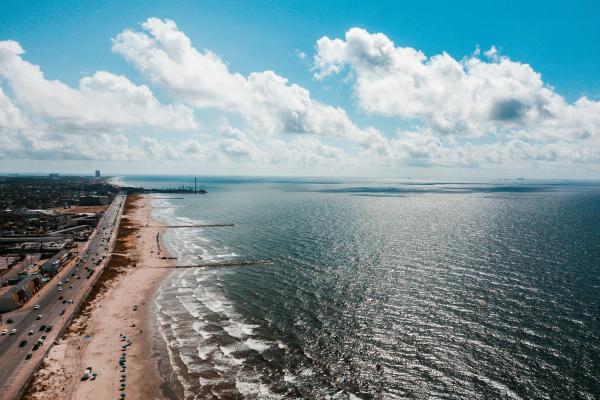 Texas coastline