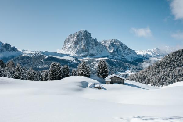 A mountain peak