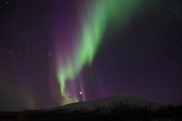 The Northern Lights in Abisko National Park