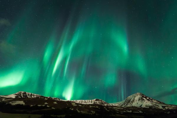 The Northern Lights in Iceland