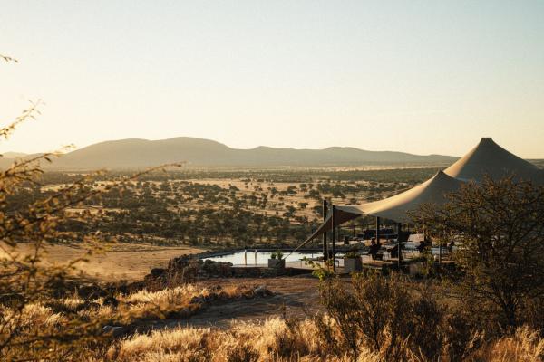 The communal area at Our Habitas Namibia