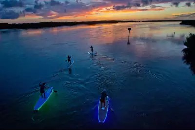ILLUMINATED PADDLEBOARDING in KEY LARGO