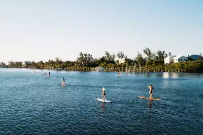 Paddleboarding in Jensen Beach