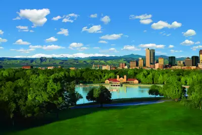 The Denver skyline, Colorado