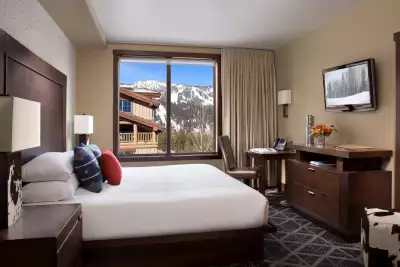 A king room at Hotel Jackson, Jackson Hole