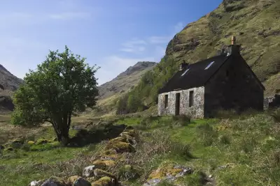 Glenpean Bothy in the West Highlands