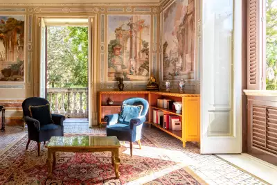 Living room, Tasca Villa