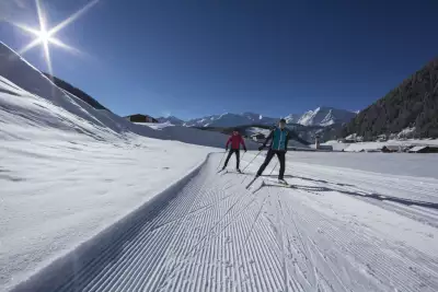Cross-Country skiing in &Ouml;tztal
