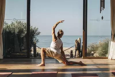 Yoga at Paradis Plage
