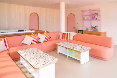Tipsy Unicorn seating area