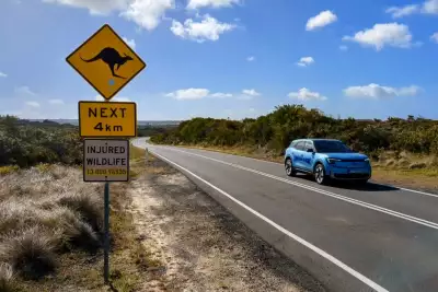 On the road in Australia