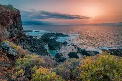 The coast of Tenerife