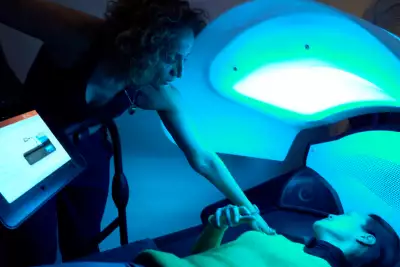 Dry water massage at Vidavii