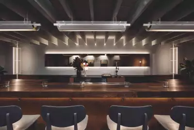 Inside Above Board cocktail bar