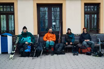 A train station in Slovakia