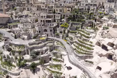 The hotel from above