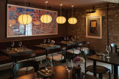The interiors at Vincent