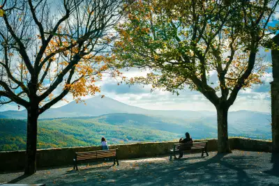 Looking out over Monte Cetona
