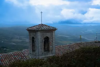 A cupola at Castiglioncelo del Trinoro