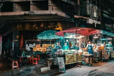 Street food in the Thai capital