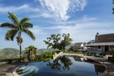 The pool at Strawberry Hill