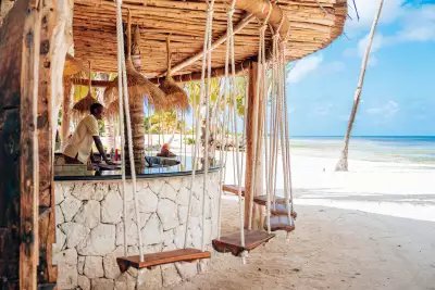 The beach bar at The Dining Room
