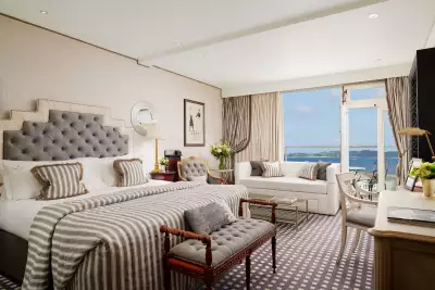 Seaview king room at The Old Government House Hotel