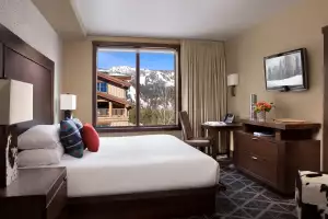 A king room at Hotel Jackson, Jackson Hole A king room at Hotel Jackson, Jackson Hole