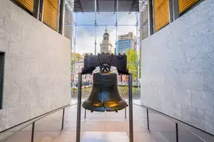 The Liberty Bell in Philadelphia The Liberty Bell in Philadelphia
