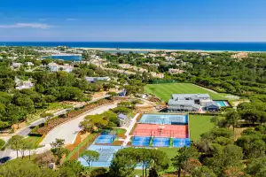 Aerial shot of Quinta do Lago, Portugal