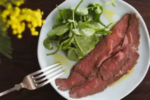 Ox heart pastrami