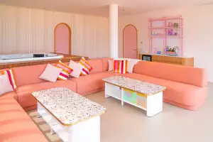 Tipsy Unicorn seating area