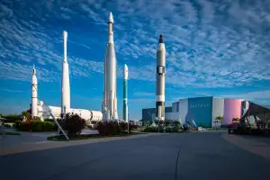 Rockets at the Kennedy Space Center Rockets at the Kennedy Space Center