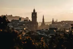 The city of Edinburgh from Calton Hill The city of Edinburgh from Calton Hill
