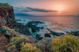 The coast of Tenerife The coast of Tenerife