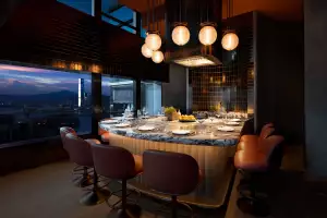 The private dining room at Salisterra The private dining room at Salisterra