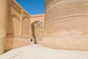 The Poi Kalyan Square in Bukhara The Poi Kalyan Square in Bukhara