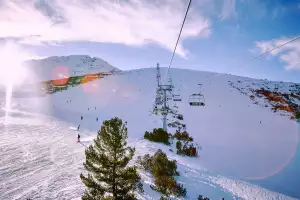 Skiing in the Balkans
