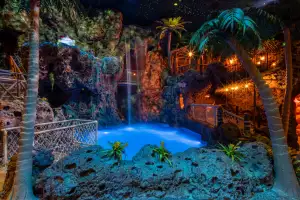 The lagoon at Trey Parker and Matt Stone's restaurant Casa Bonita