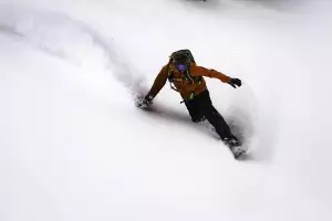 There are wide-open faces, and technical-looking couloirs snaking down from the peak