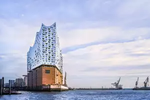 The Elbphilharmonie concert hall in Hamburg