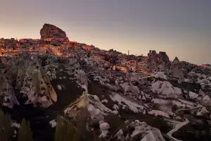 Argos in Cappadocia resides within the lunar townscape of Uçhisar